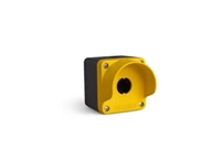 M Series Metal 1 Hole EMPTY Yellow-Grey Control Box